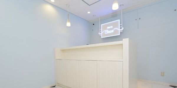 メンズクリア渋谷道玄坂店の受付の写真