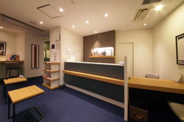 MEN'S TBC上野店の受付の写真