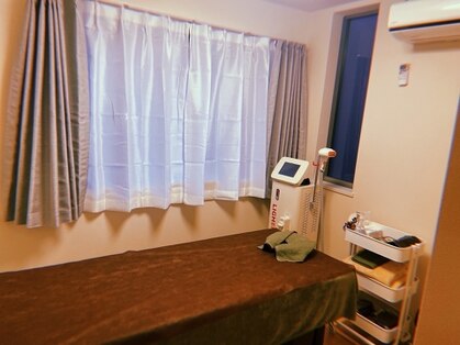 メンズ脱毛 あまてるの施術室の写真